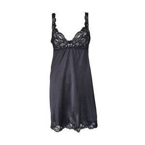 goth lace slip dress